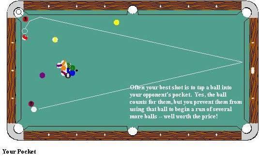 One Pocket Pool illustrations